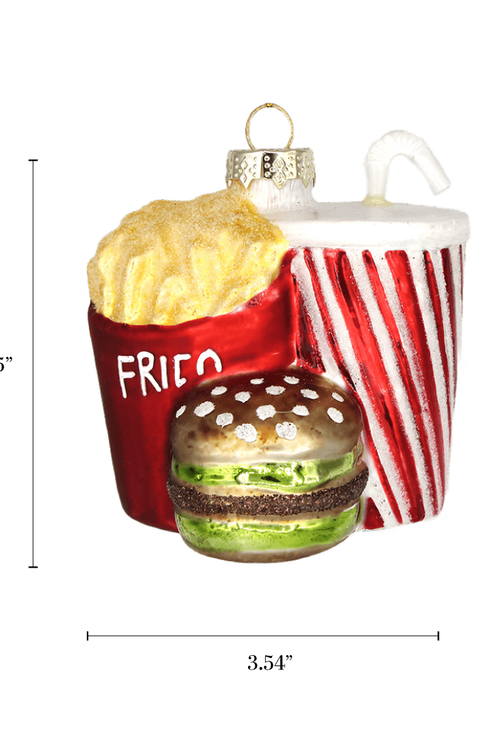 Fast Food Combo Ornament - Chive US Wholesale