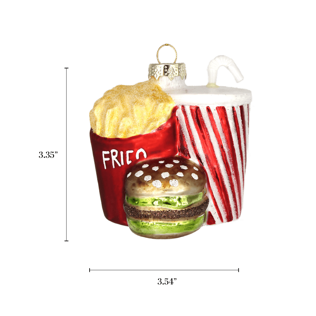 Fast Food Combo Ornament - Chive US Wholesale