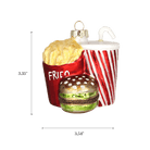 Fast Food Combo Ornament - Chive US Wholesale