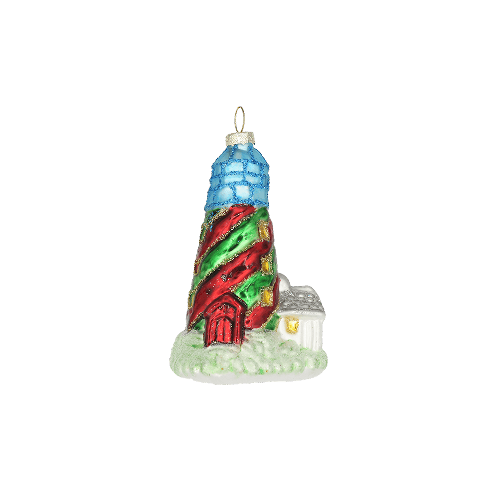 Blue Lighthouse Ornament - Chive US Wholesale