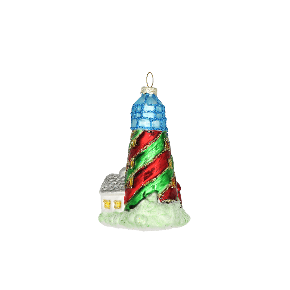 Blue Lighthouse Ornament - Chive US Wholesale