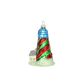 Blue Lighthouse Ornament - Chive US Wholesale