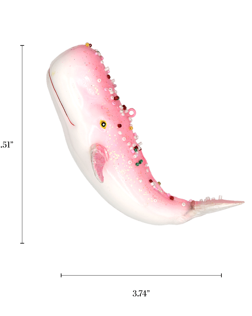 Pink Whale Ornament - Chive US Wholesale