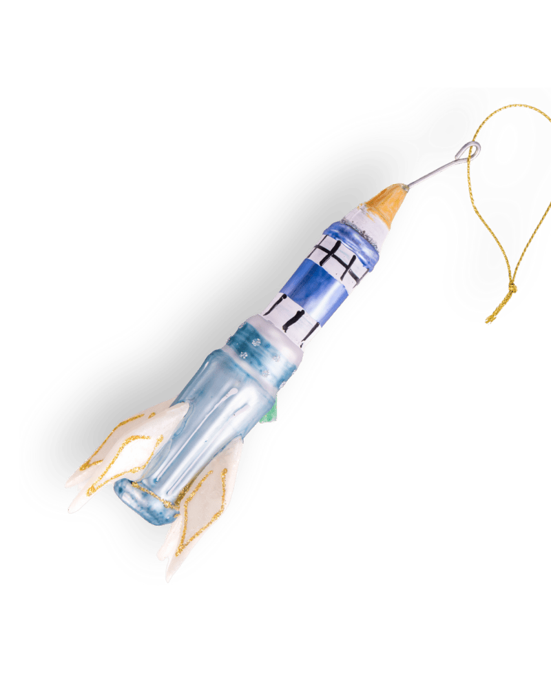 Space Ship Ornament - Chive US Wholesale