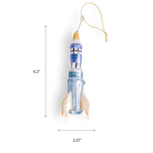 Space Ship Ornament - Chive US Wholesale