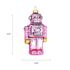 Pink Robot Ornament - Chive US Wholesale