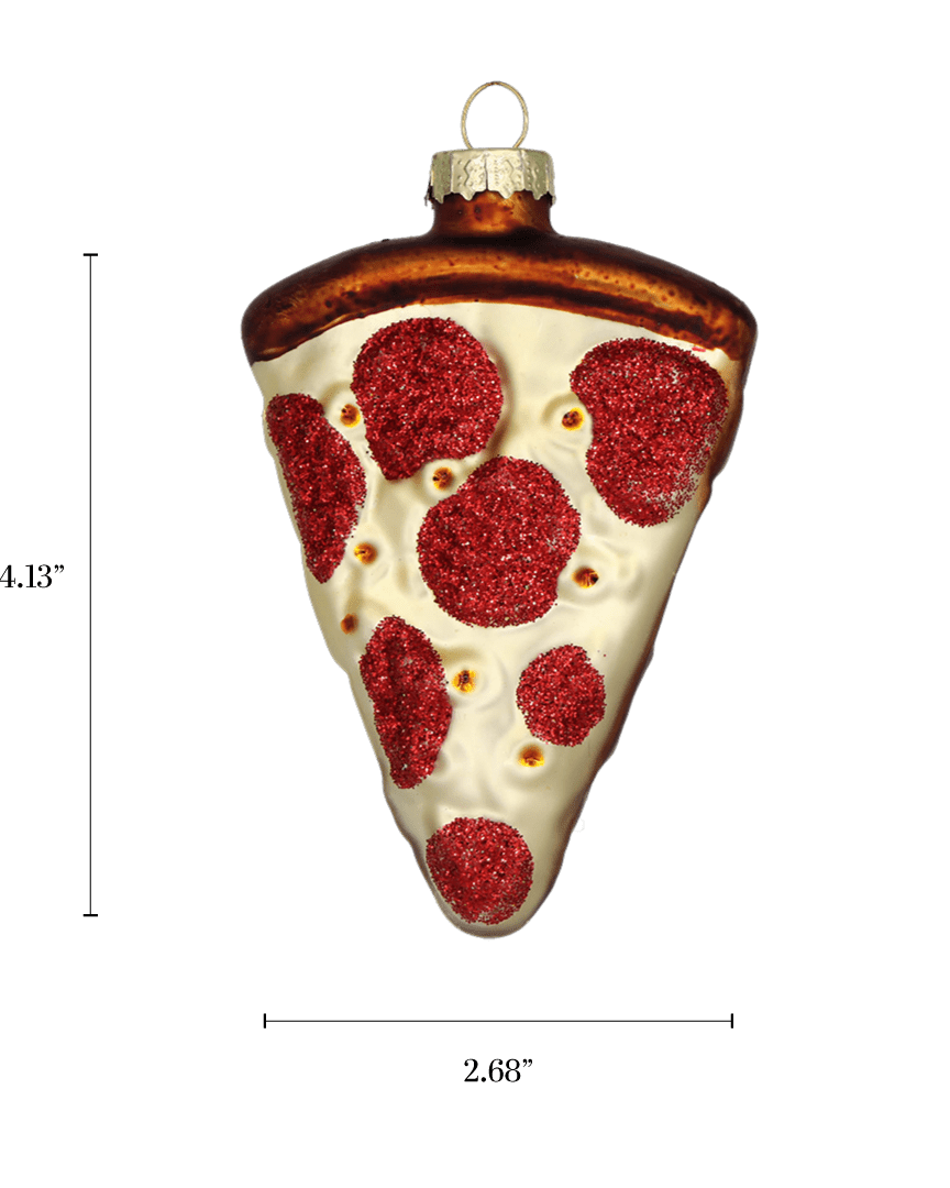 Pizza Slice Ornament - Chive US Wholesale