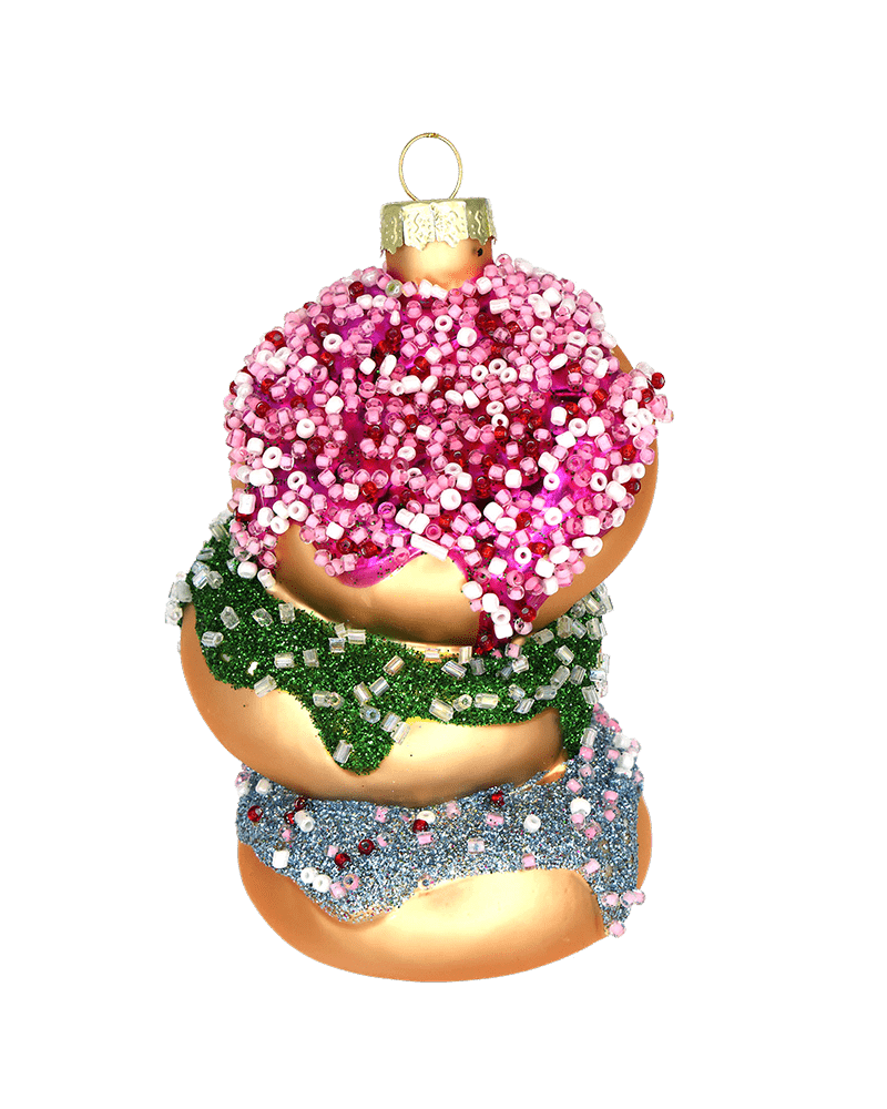 Sprinkle Donuts Ornament - Chive US Wholesale