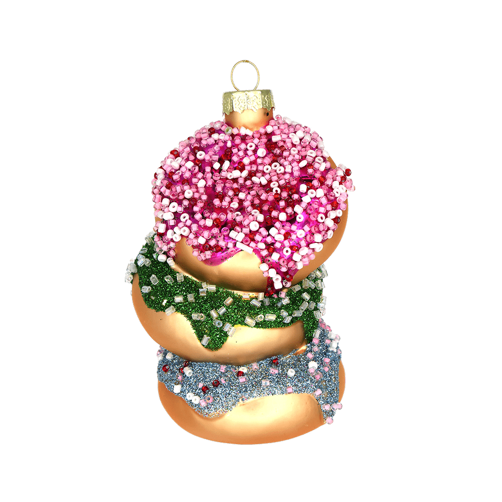 Sprinkle Donuts Ornament - Chive US Wholesale
