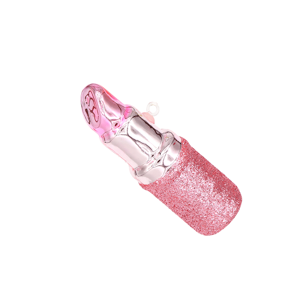 Pink Lipstick Ornament - Chive US Wholesale