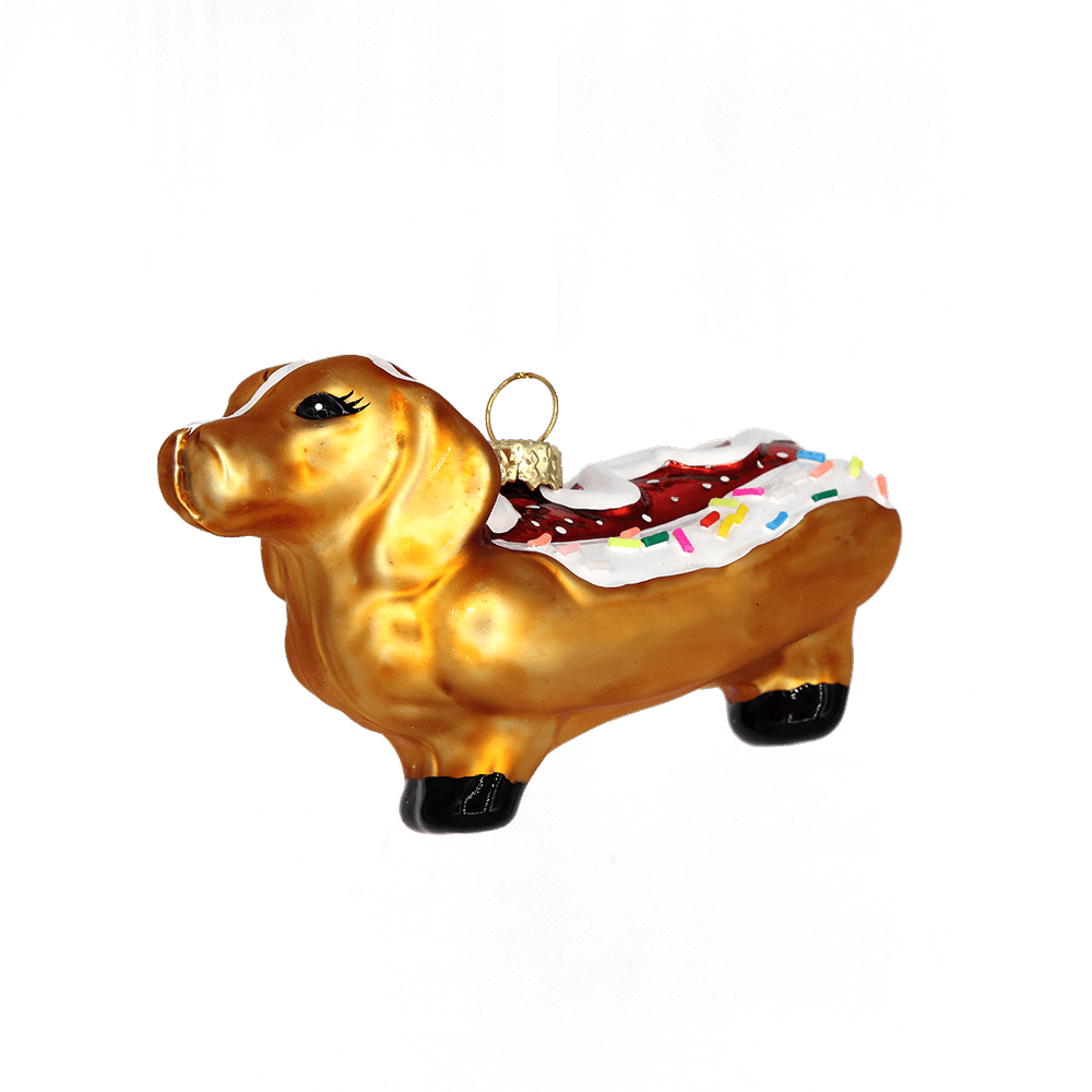 Weiner Dog Sprinkles Ornament - Chive US Wholesale