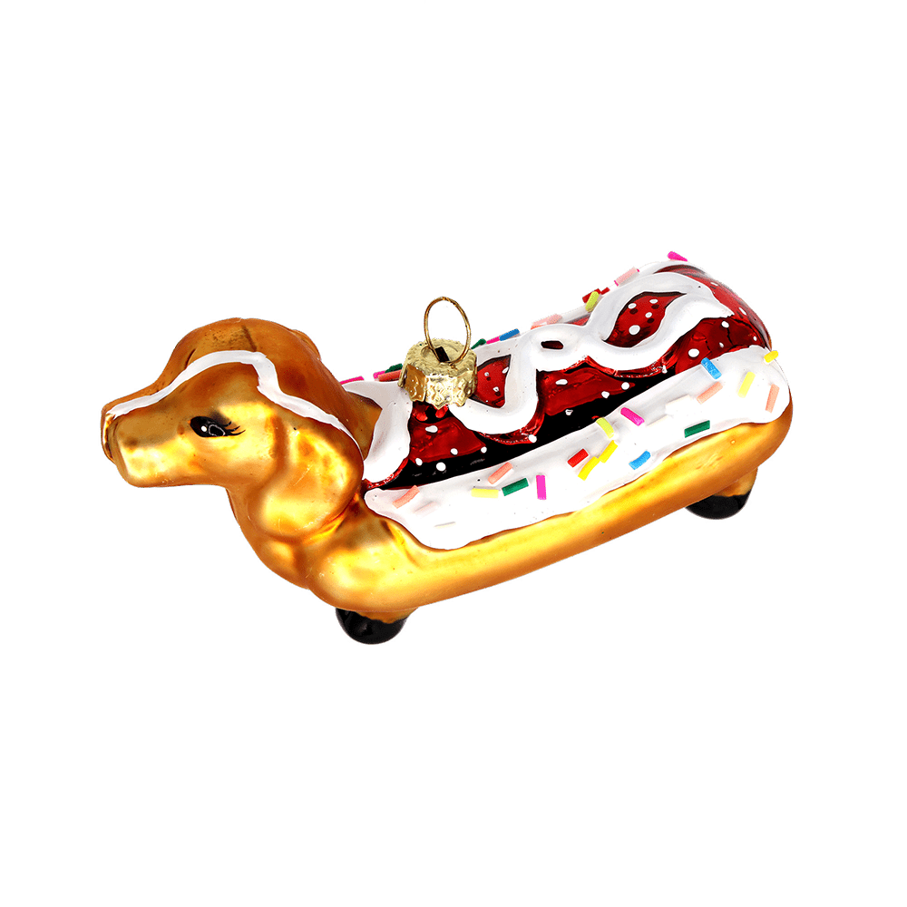 Weiner Dog Sprinkles Ornament - Chive US Wholesale