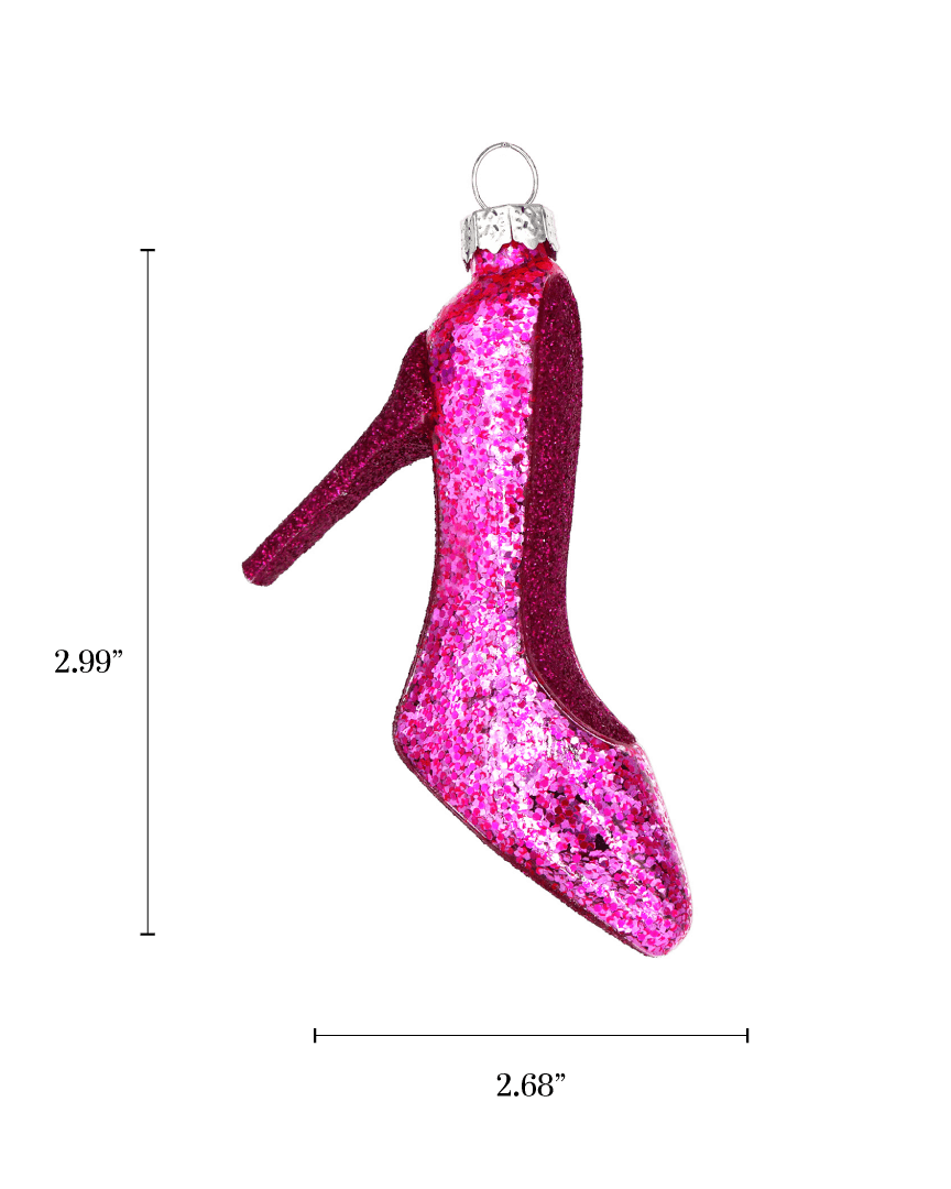 Magenta High Heel Ornament - Chive US Wholesale