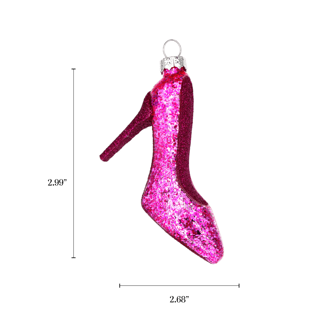 Magenta High Heel Ornament - Chive US Wholesale