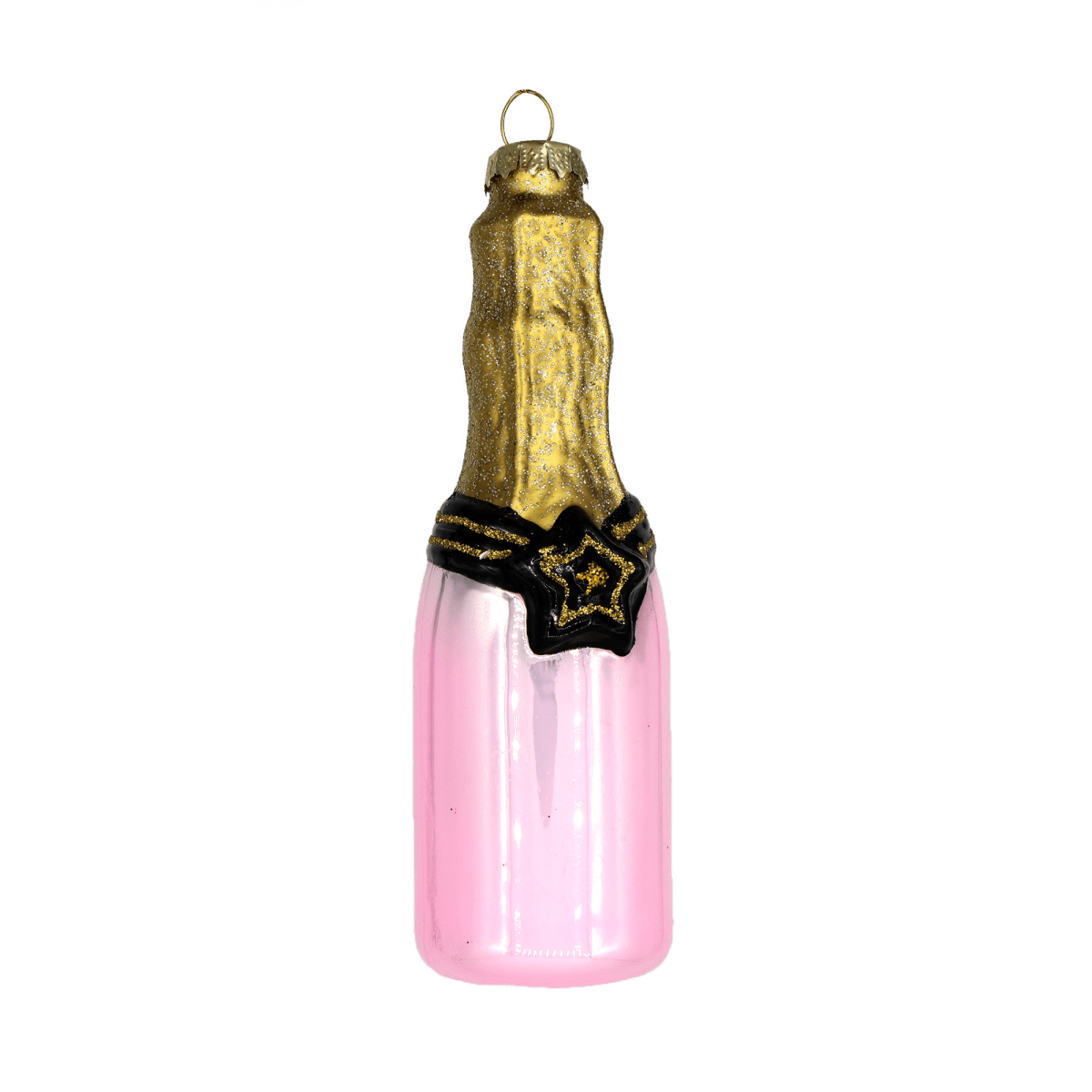 Pink Champagne Bottle Ornament - Chive US Wholesale
