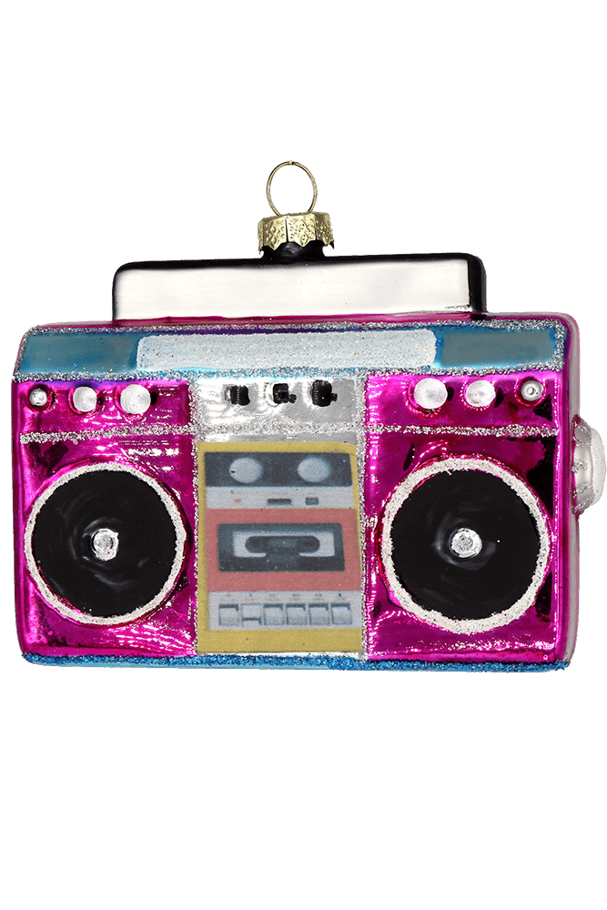 Pink Boombox Ornament - Chive US Wholesale