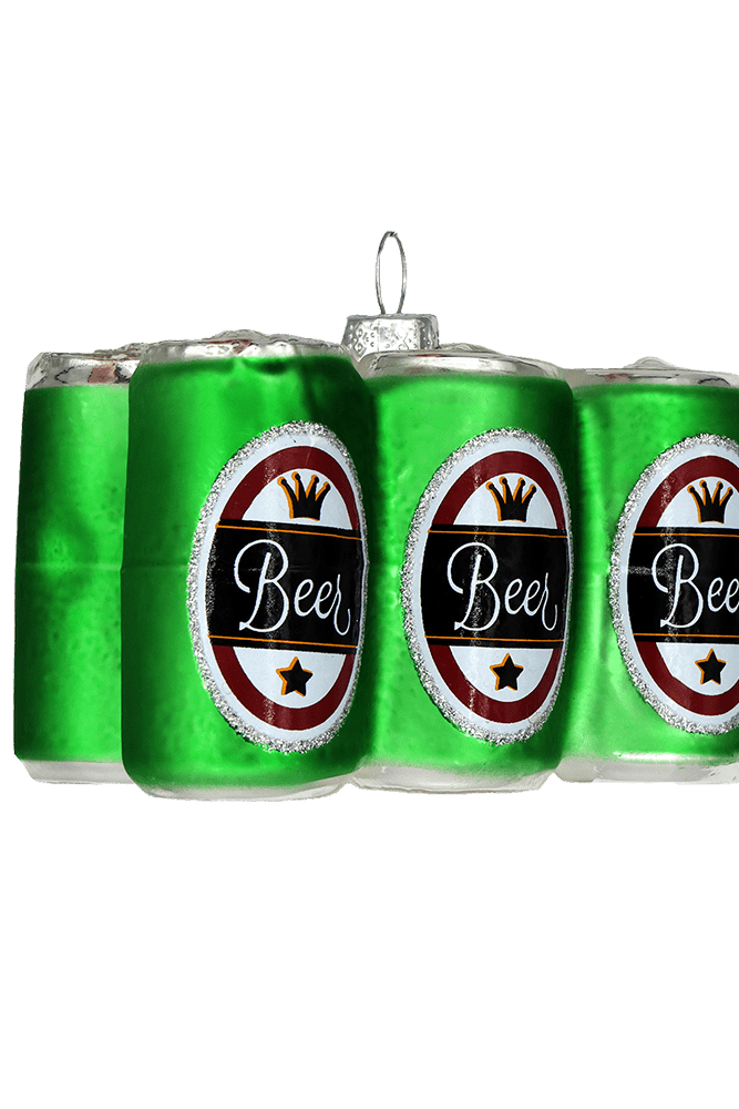 6 pack of Beer Ornament - Chive US Wholesale