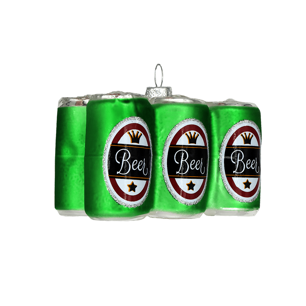 6 pack of Beer Ornament - Chive US Wholesale