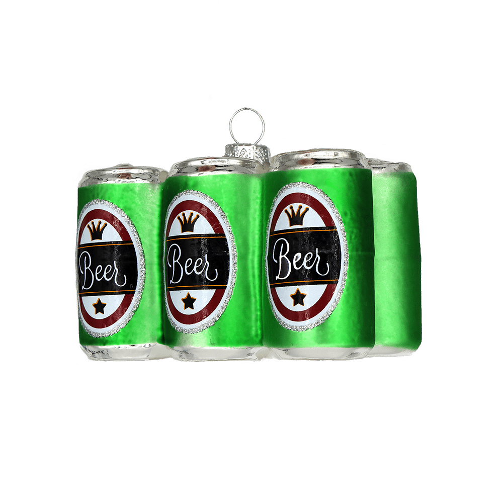 6 pack of Beer Ornament - Chive US Wholesale