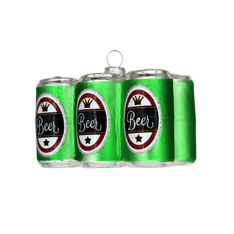 6 pack of Beer Ornament - Chive US Wholesale