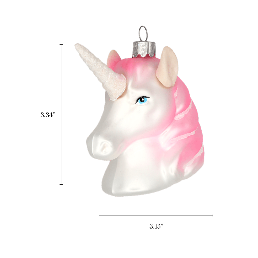 Unicorn Pink Ornament - Chive US Wholesale