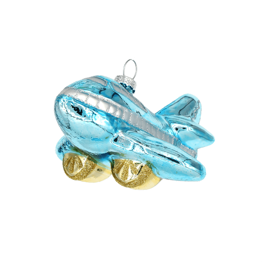 Blue Airplane Ornament - Chive US Wholesale