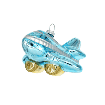 Blue Airplane Ornament - Chive US Wholesale