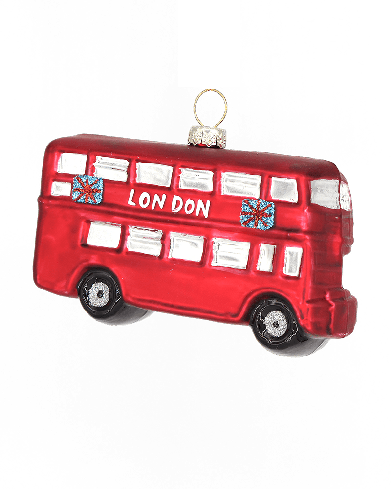 London Double Decker Bus Ornament - Chive US Wholesale