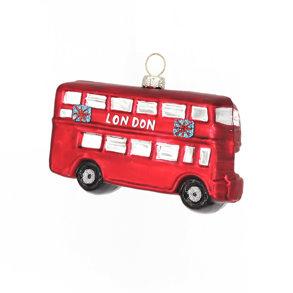 London Double Decker Bus Ornament - Chive US Wholesale