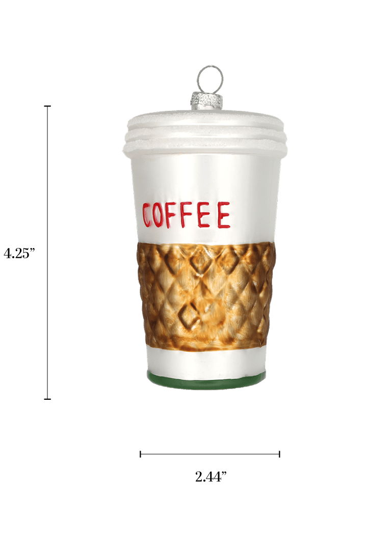 Coffee Cup Ornament - Chive US Wholesale
