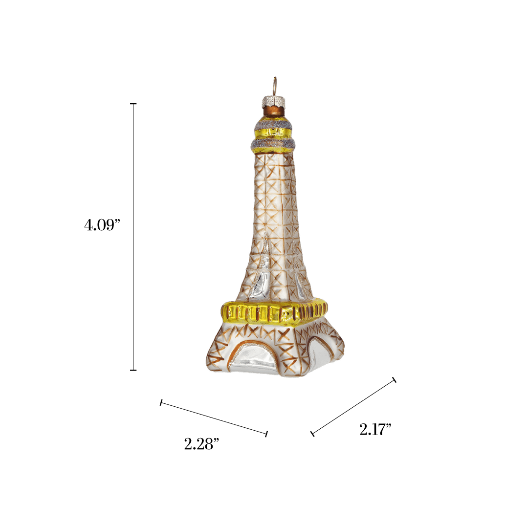 Eiffel Tower Ornament - Chive US Wholesale