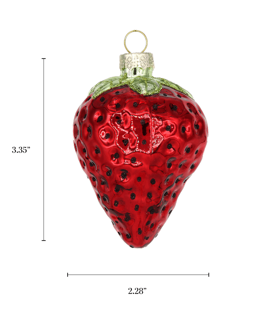 Strawberry Ornament - Chive US Wholesale