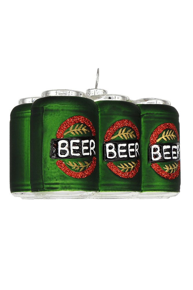 6 pack of Beer Ornament - Chive US Wholesale