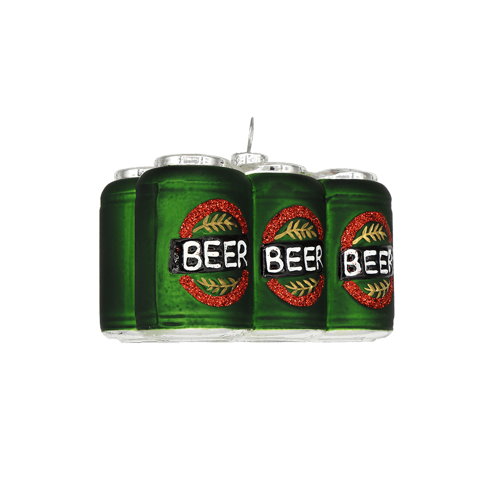 6 pack of Beer Ornament - Chive US Wholesale