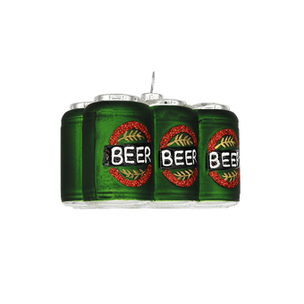 6 pack of Beer Ornament - Chive US Wholesale