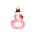 Pink Duckie with Hat Ornament - Chive US Wholesale
