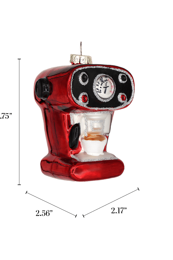 Espresso Machine Ornament - Chive US Wholesale