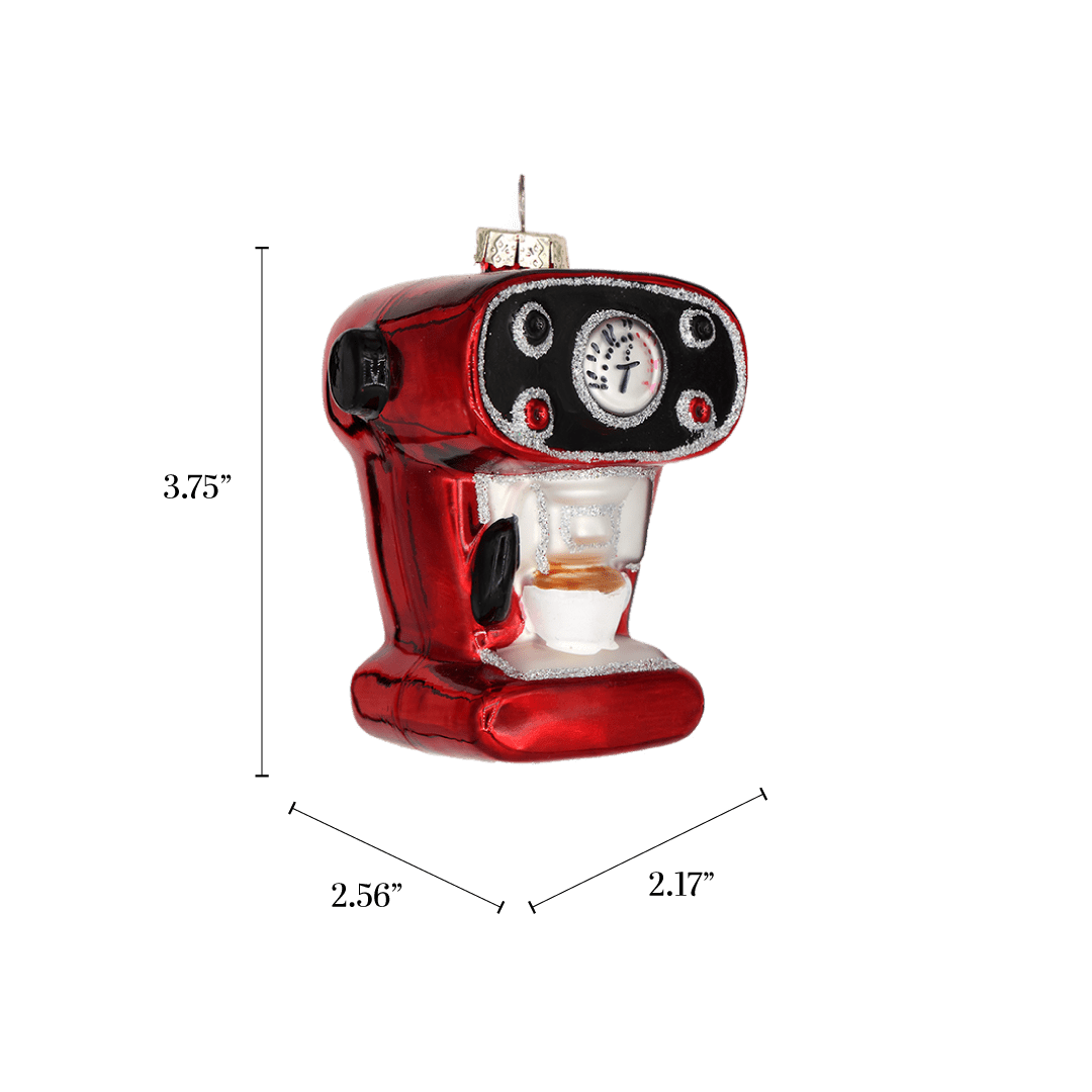 Espresso Machine Ornament - Chive US Wholesale