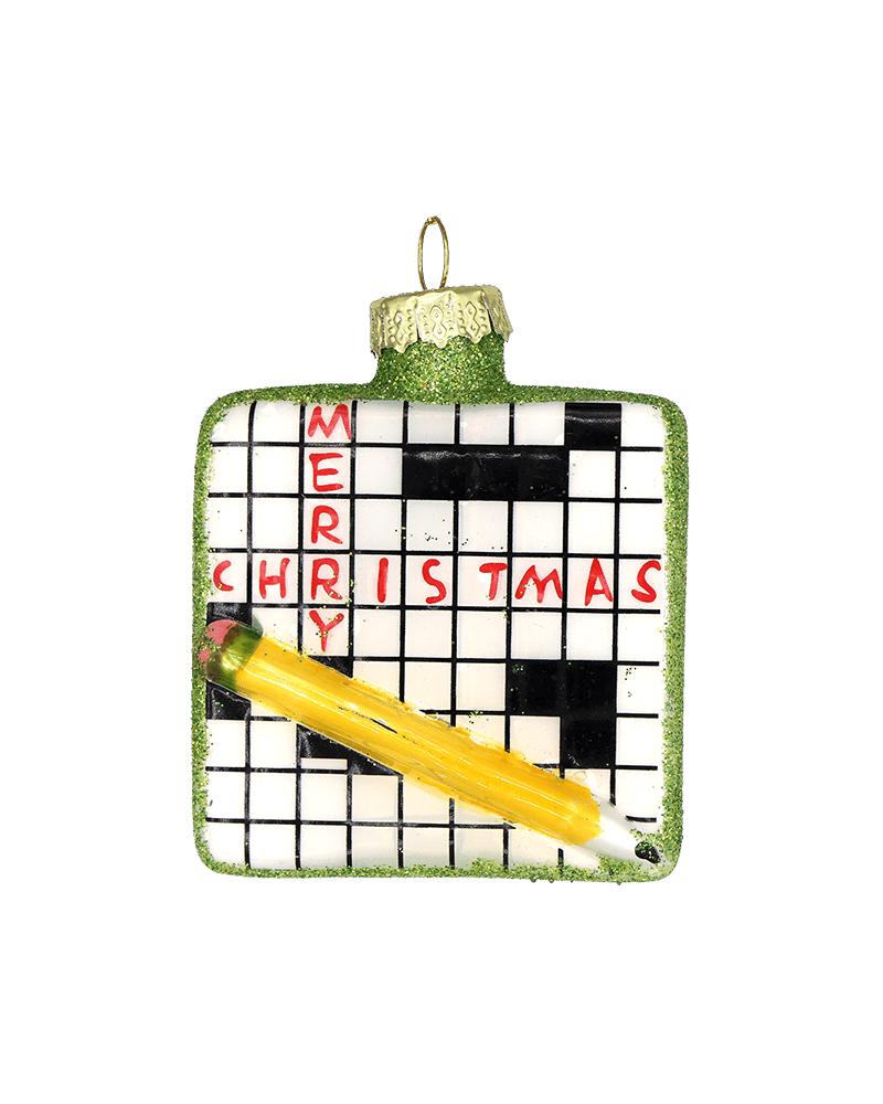 Crossword Ornament - Chive US Wholesale