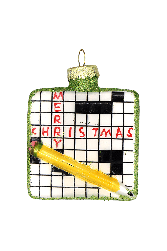 Crossword Ornament - Chive US Wholesale