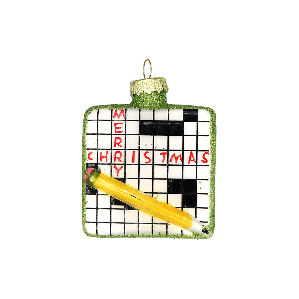 Crossword Ornament - Chive US Wholesale