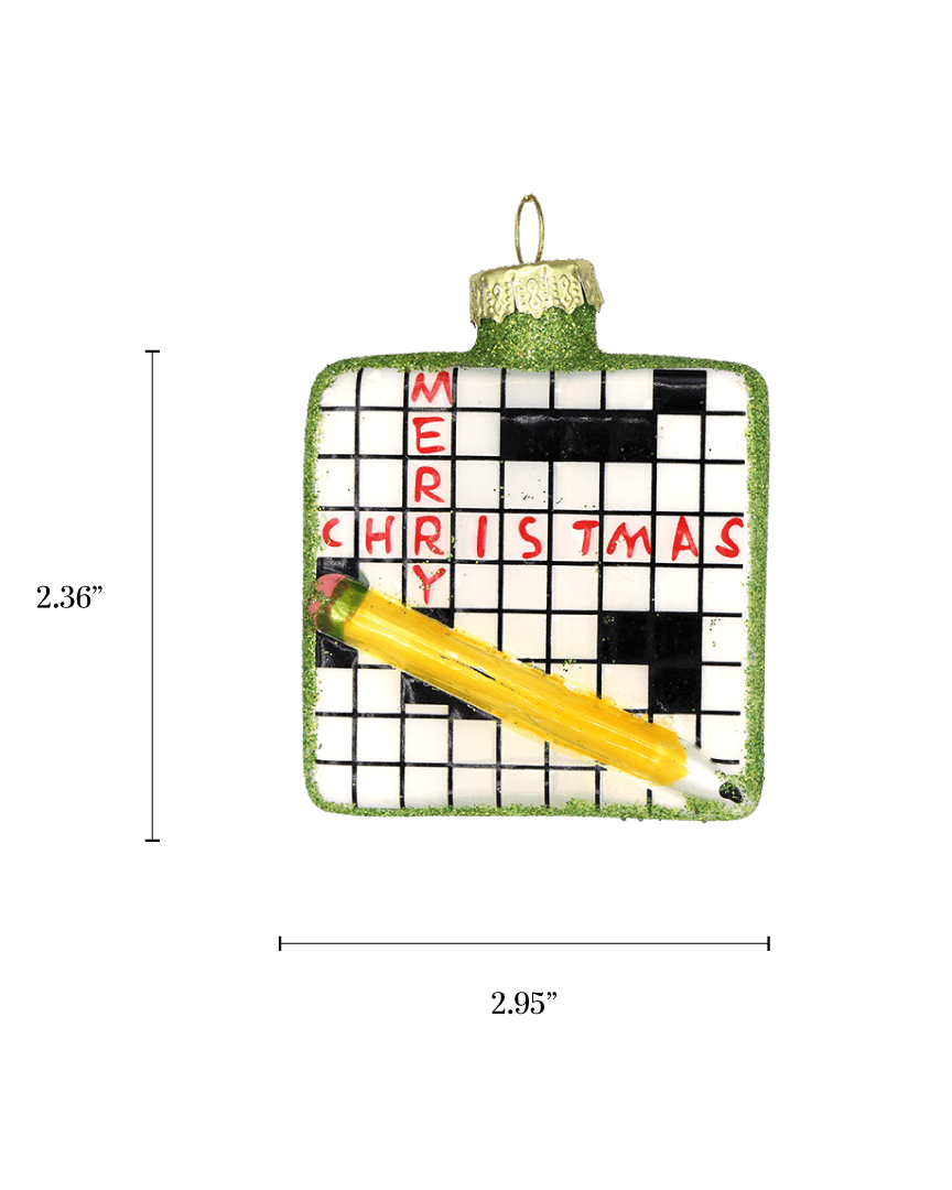 Crossword Ornament - Chive US Wholesale