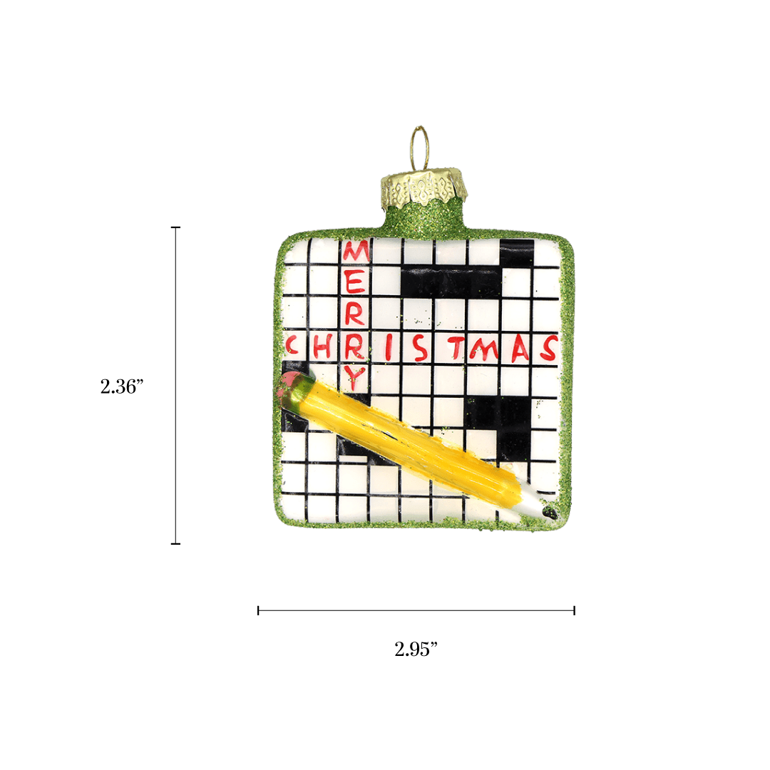 Crossword Ornament - Chive US Wholesale
