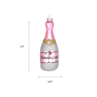 Pink Champagne Ornament - Chive US Wholesale