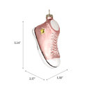 Pink Sneaker Glass Ornament - Chive US Wholesale