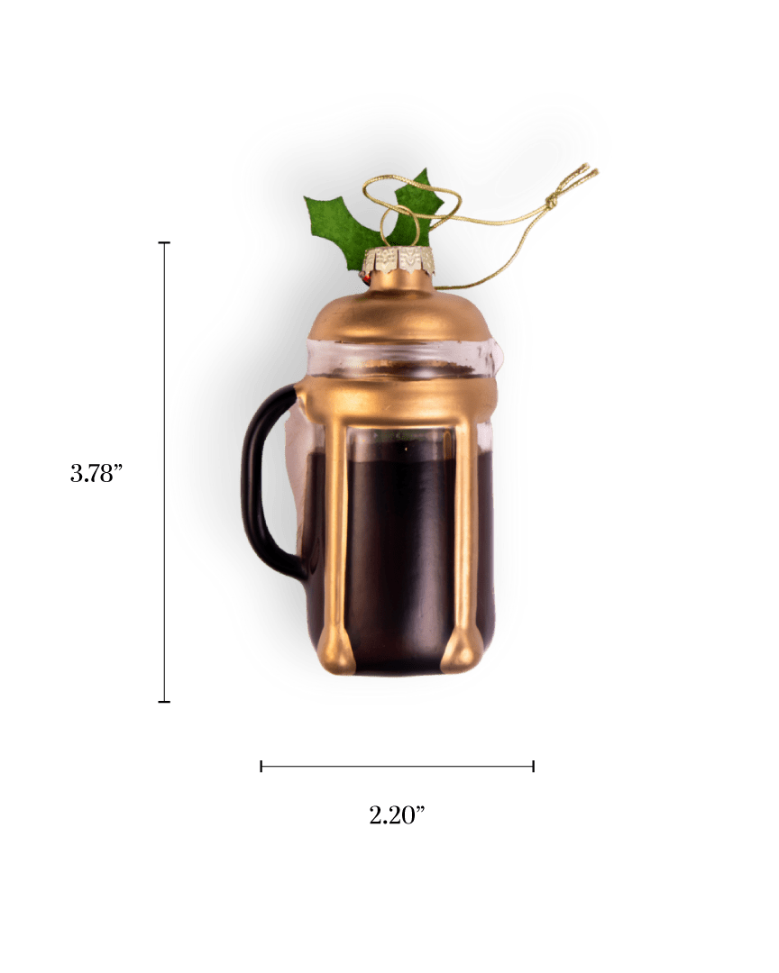 French Press Ornament - Chive US Wholesale