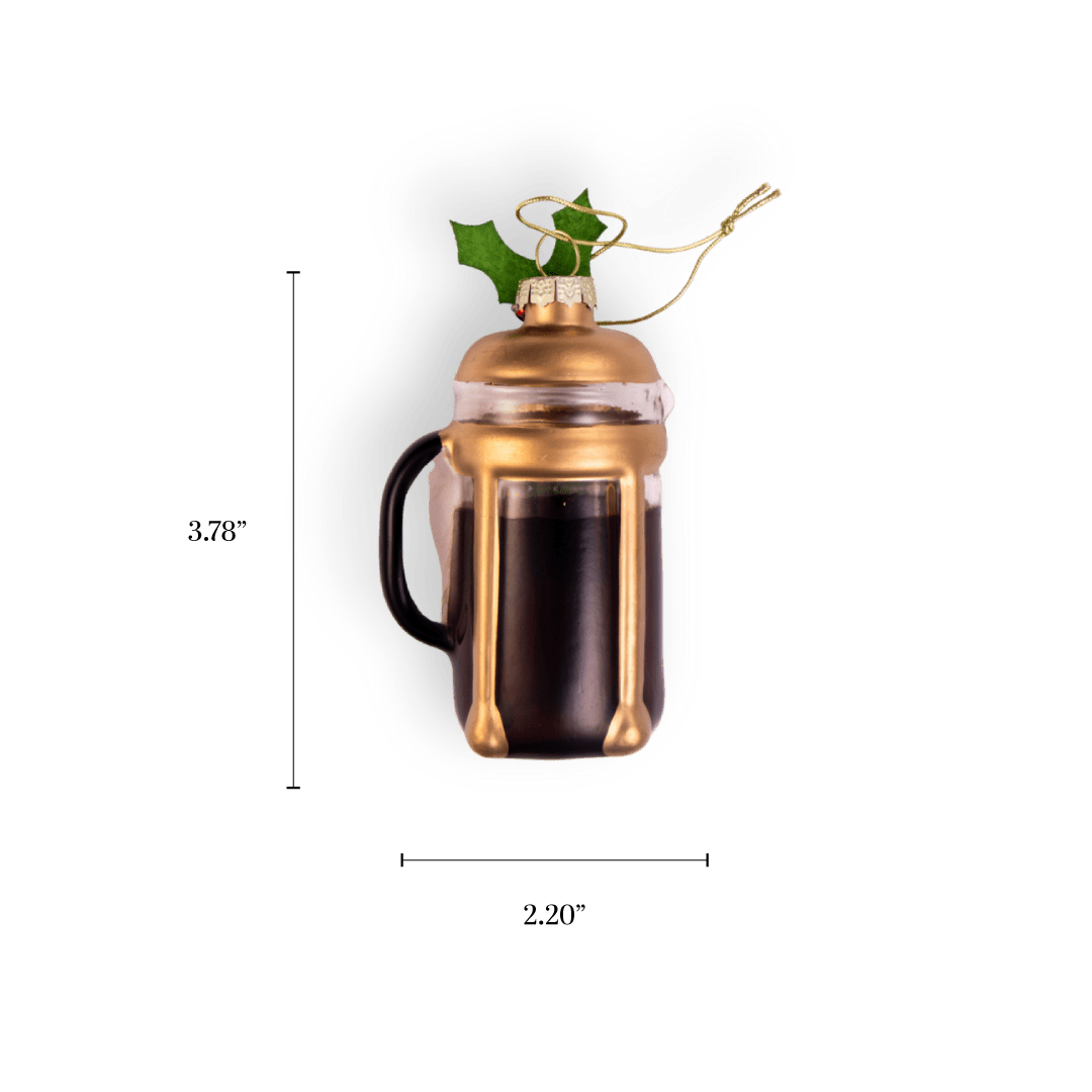 French Press Ornament - Chive US Wholesale