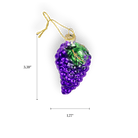 Purple Grapes Bunch Ornament - Chive US Wholesale