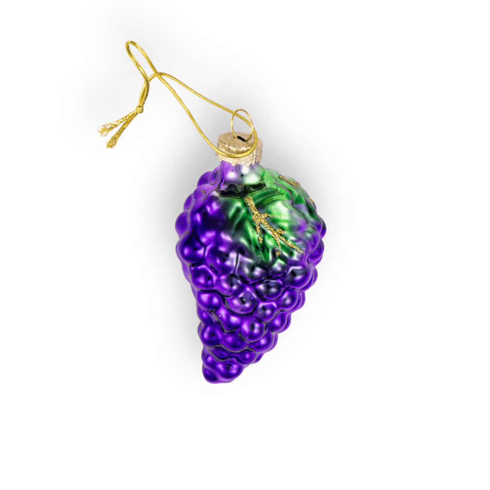 Purple Grapes Bunch Ornament - Chive US Wholesale