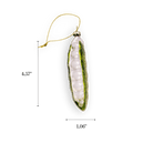 Green Pea Pod Ornament - Chive US Wholesale